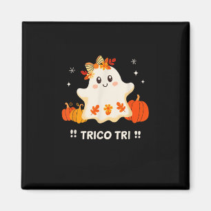 Tri Schattige Halloween Spooky Mexican Ghost Spang Magneet