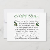 Tri Smooth Collie en Santa Christmas Kaart (Achterkant)