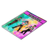 Tri-Styled Dancer Pastel & Black #1 Carnet (Côté gauche)