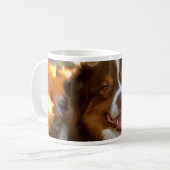 Tri tasse australienne rouge de berger (Devant gauche)
