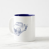 Tri TR6 Tweekleurige Koffiemok (Voorkant links)