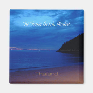 Tri Trang Beach Phuket Thaïlande Magnets photo