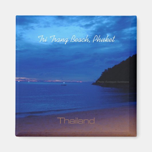 Tri Trang Beach Phuket Thaïlande Magnets photo (Devant)