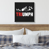 Tri Triumph Canvas Afdruk (Insitu (Slaapkamer))