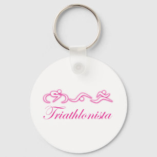 Tri voor vrouwen: Triathlonista Sleutelhanger