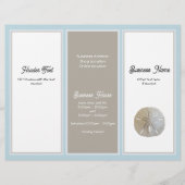 Tri-vouw Brochure Business Logo Foto (Voorkant)