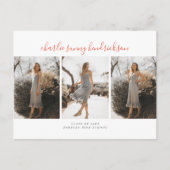 Triad Afstuderen Announcement Briefkaart (Voorkant)