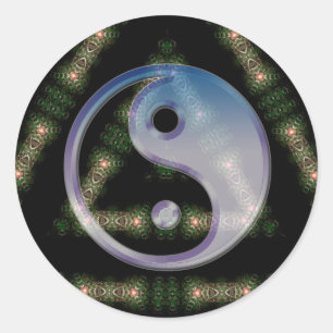Triad Yin Yang Symbolisme Sticker