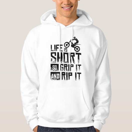Trial Bike Hoodie (Voorkant)