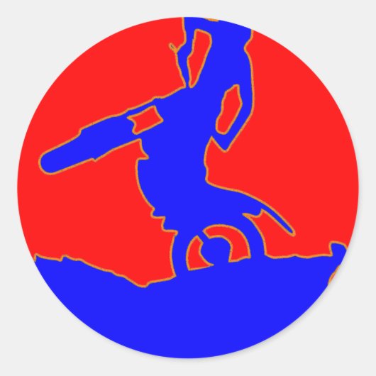 TRIAL RONDE STICKER (Voorkant)