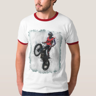 Trials rider ringer t shirt