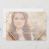 Triangle bohème | Faire-part d'obtention d'une lic (Dos)