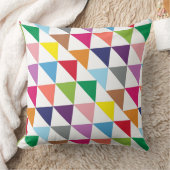 Triangle coloré avec Coussin blanc (Couverture)