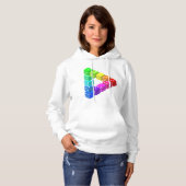 Triangle de Dés Sweat pour Femme (Devant entier)