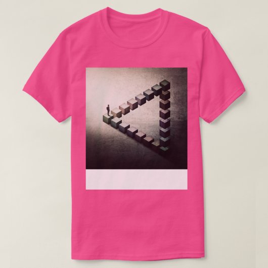 triangle de penrose infinie TShirt (Design devant)