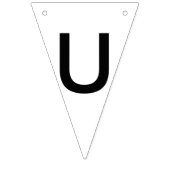 Triangle donnante un petit coup de bannière (Troisième drapeau)