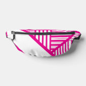 Triangle en Magenta et Blanc (Poser)