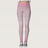 Triangle.Motif.shade.rose.02 Lgrey BG Leggings (Devant)