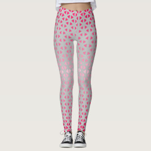 Triangle.Motif.shade.rose.02 Lgrey BG Leggings