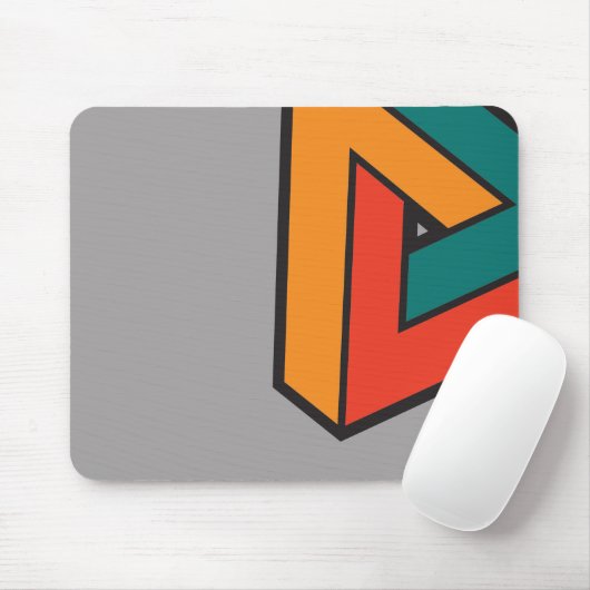 Triangle Mousepad Muismat (Met muis)