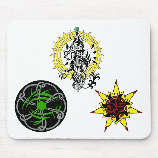 Triangle Mousepad Muismat (Voorkant)