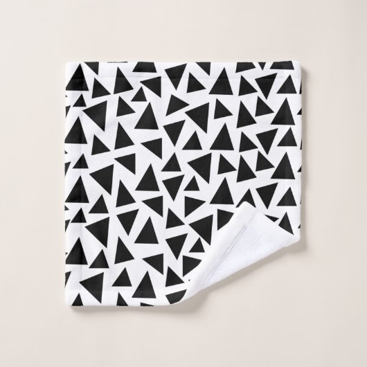 Triangle noir (Gant de toilette)