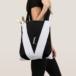 Triangle noir et blanc et Sac fourre-tout des slas