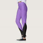 Triangle noir | Initiale | Leggings d'améthyste (Gauche)