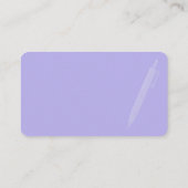 TRIANGLE NOIR Standard, Carte de visite 3,5 pouces (Dos)