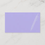 TRIANGLE NOIR Standard, Carte de visite 3,5 pouces (Dos)