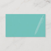 TRIANGLE NOIR Standard, Carte de visite 3,5 pouces (Dos)