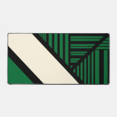 Triangle - Vert, Crème et Noir (Recto)