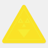 Trianglely Sticker (Voorkant)