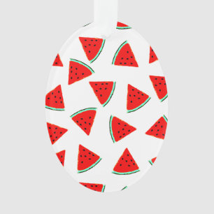 Triangles à motif pastèque