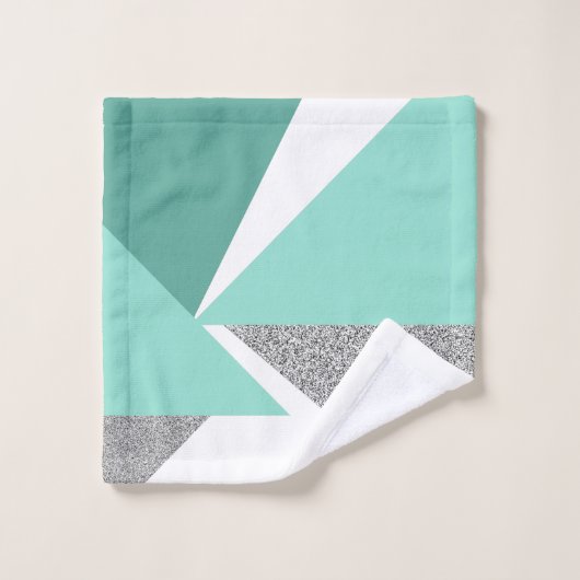 Triangles Abstraits (Gant de toilette)