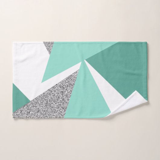 Triangles Abstraits (Serviette à main)