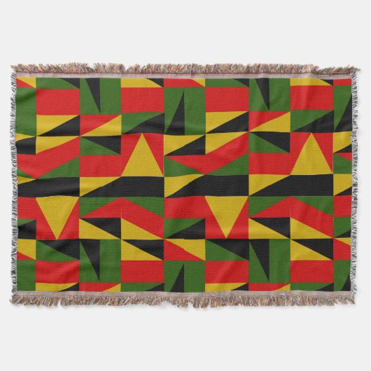 Triangles Black History Deken (Voorkant)
