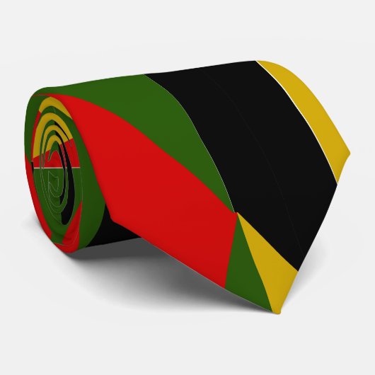 Triangles Black History Stropdas (Opgerold)