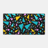 Triangles bleu jaune couleurs sur arrière - plan n (Recto)