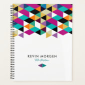 Triangles colorés conception géométrique (Devant)