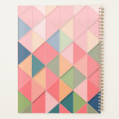 Triangles colorés doux personnalisés (Dos)