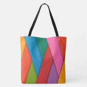 Triangles colorés sac fourre-tout (Dos)