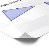 Triangles Congruents - Poster Math (Coin)