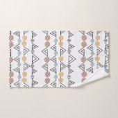 Triangles de Bauhaus (Serviette à main)