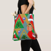 Triangles de Noël Plus Sac fourre-tout (De près)