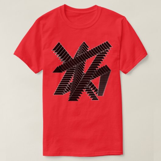 triangles design t-shirt (Design voorkant)