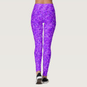 Triangles en nuances de violet - Leggings (Dos)