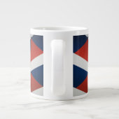 Triangles géométriques Gras - Mug Jumbo Spécial (Dos)