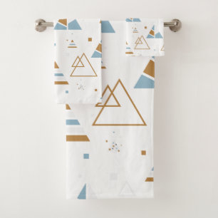 Triangles géométriques modernes sans couture motif