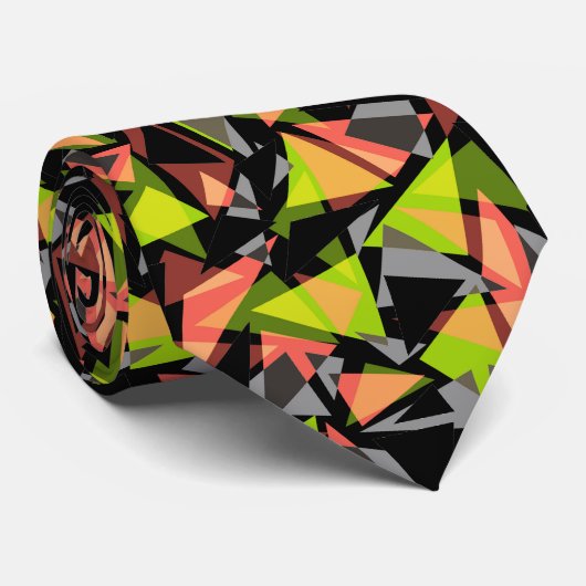 Triangles géométriques sans couture forme cravate (Roulé)